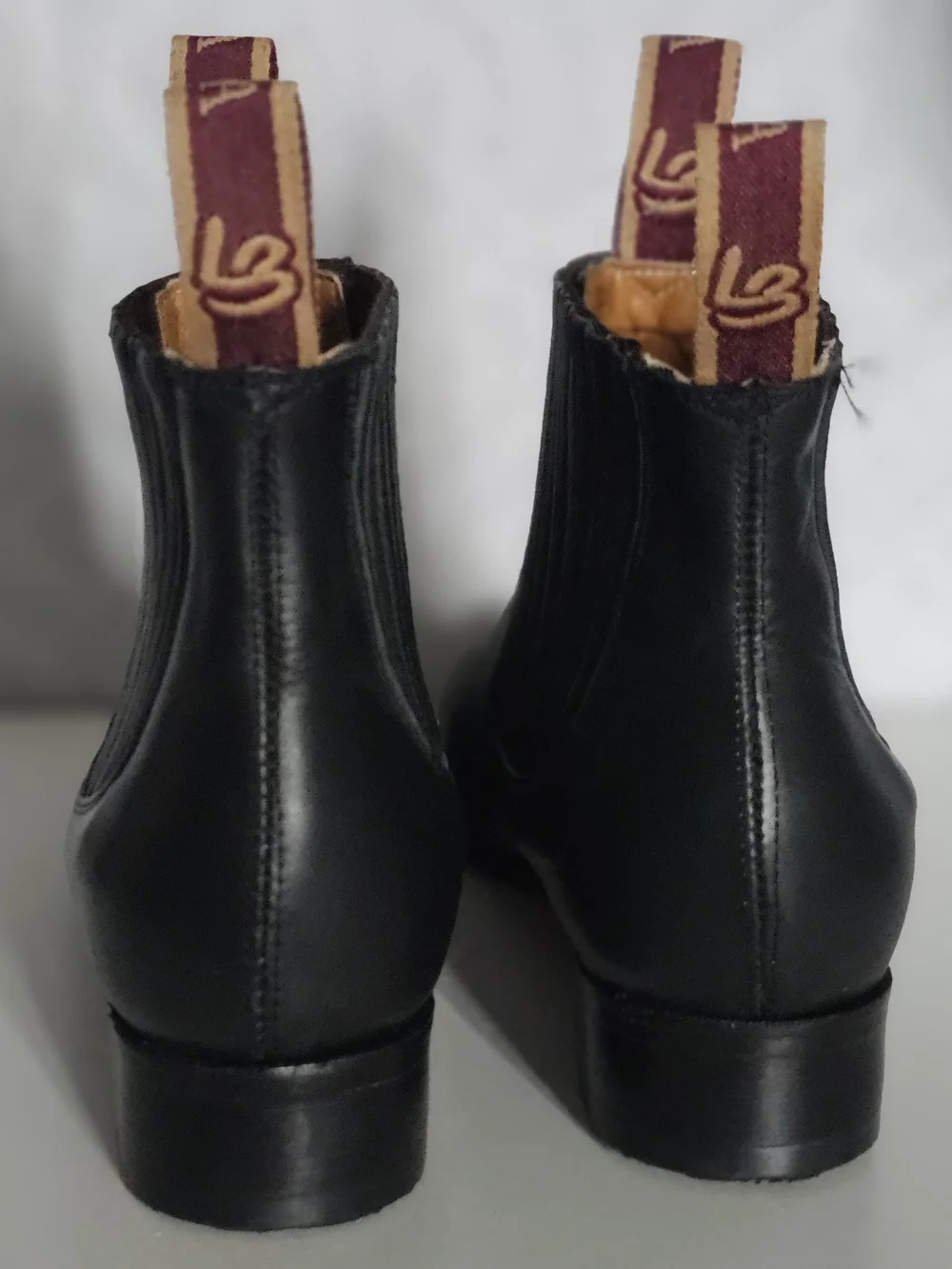 La Barca Papa Grande Black Ankle Boots